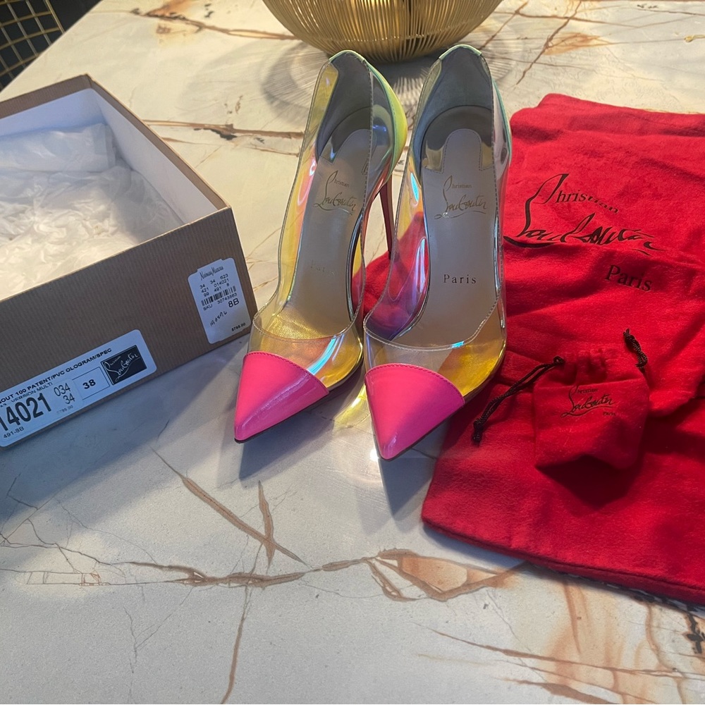 Debout PVC Christian Louboutin - SZ 38